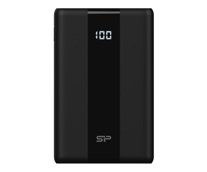 Powerbank SILICON POWER QP55 USB-C, Lightning, 10,000 mAh Czarny SP10KMAPBKQP550K